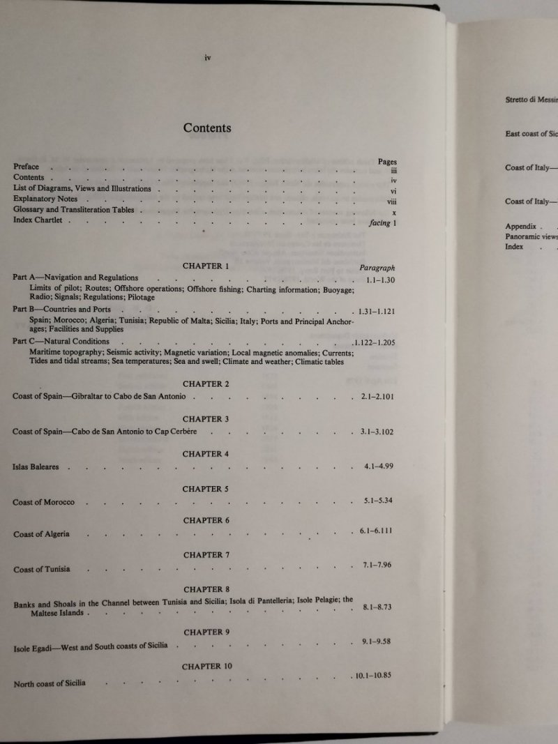 MEDITERRANEAN PILOT VOLUME I 1978