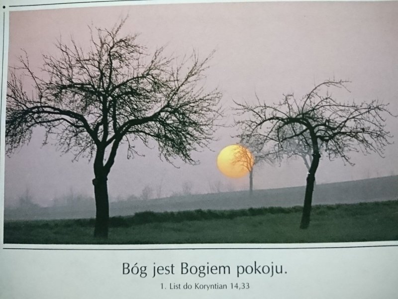 BÓG JEST BOGIEM POKOJU 1 LIST DO KORYNTIAN 14,33