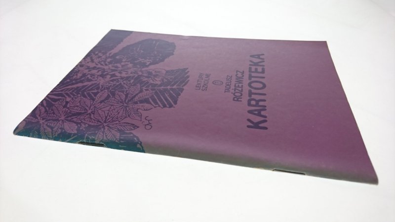 KARTOTEKA - Tadeusz Różewicz 1986