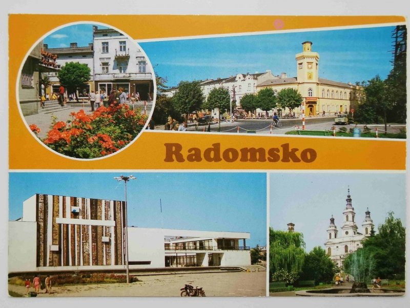 RADOMSKO. FRAGMENT ULICY WŁADYSŁAWA REYMONTA FOT. RACZKOWSKI