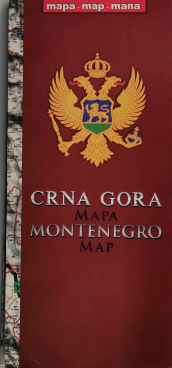 CRNA GORA MAPA