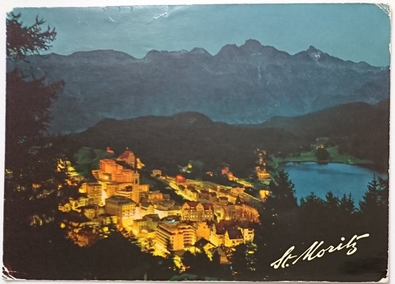 ST. MORITZ BEI NACHT
