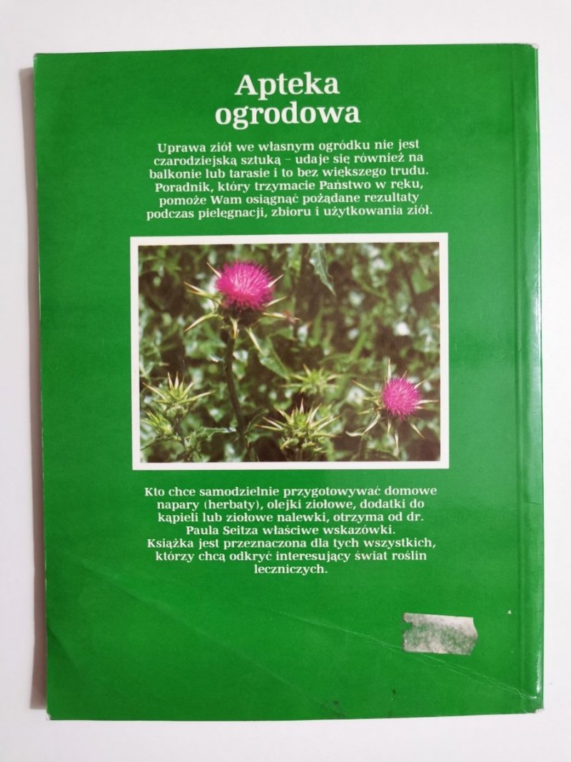 APTEKA OGRODOWA - Paul Seitz 1993