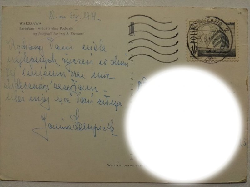 WARSZAWA. BARBAKAN - WIDOK Z ULICY PODWALE FOT. KICMAN