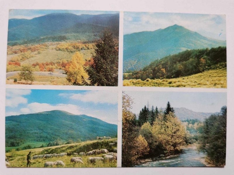 BIESZCZADY. CZTERY UJĘCIA FOT. RACZKOWSKI