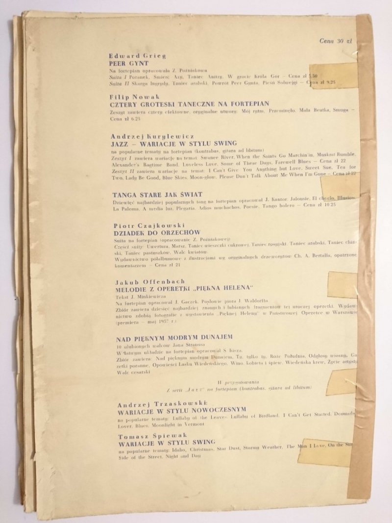W KRAINIE MELODII ZESZYT 3 - M. Woźny 1958