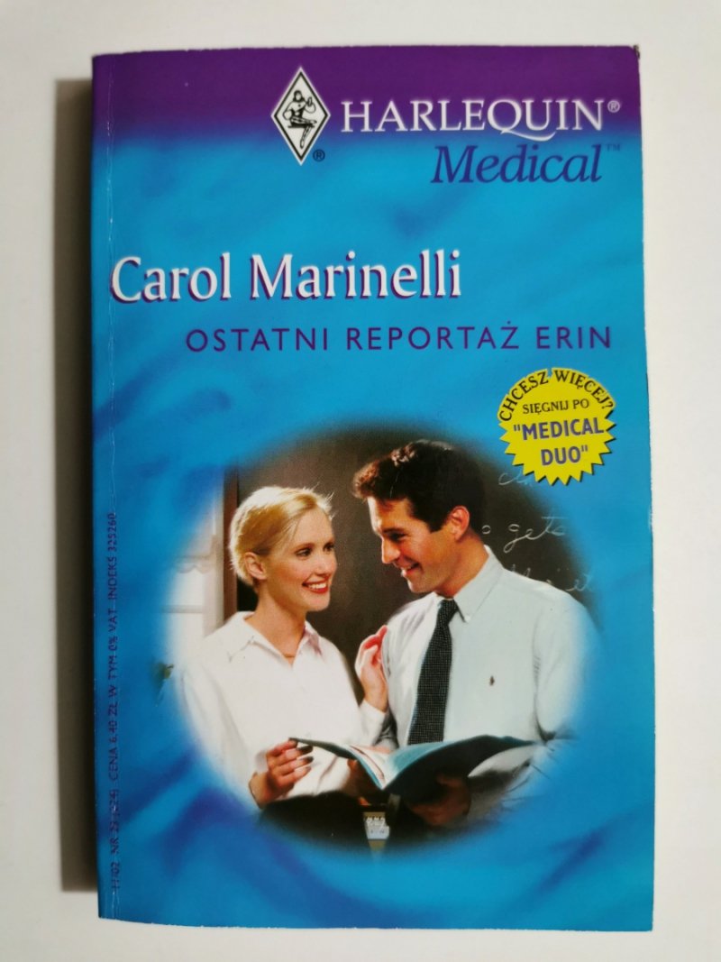 OSTATNI REPORTAŻ ERIN - Carol Marinelli