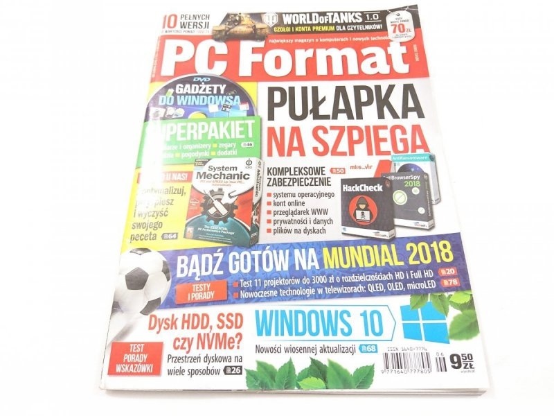 PC FORMAT NR 6/2018 (214) 07.05-03.06.2018 Z PŁYTĄ