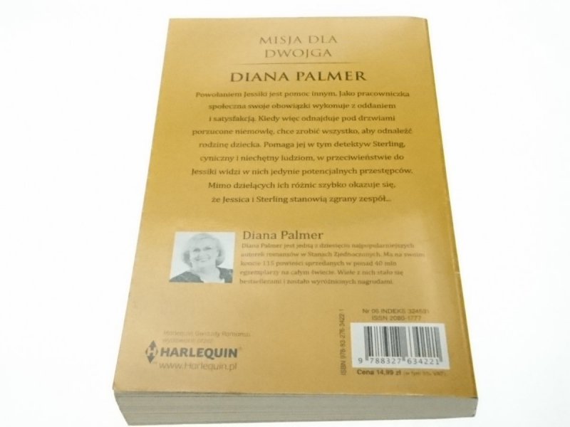 MISJA DLA DWOJGA - Diana Palmer 2017