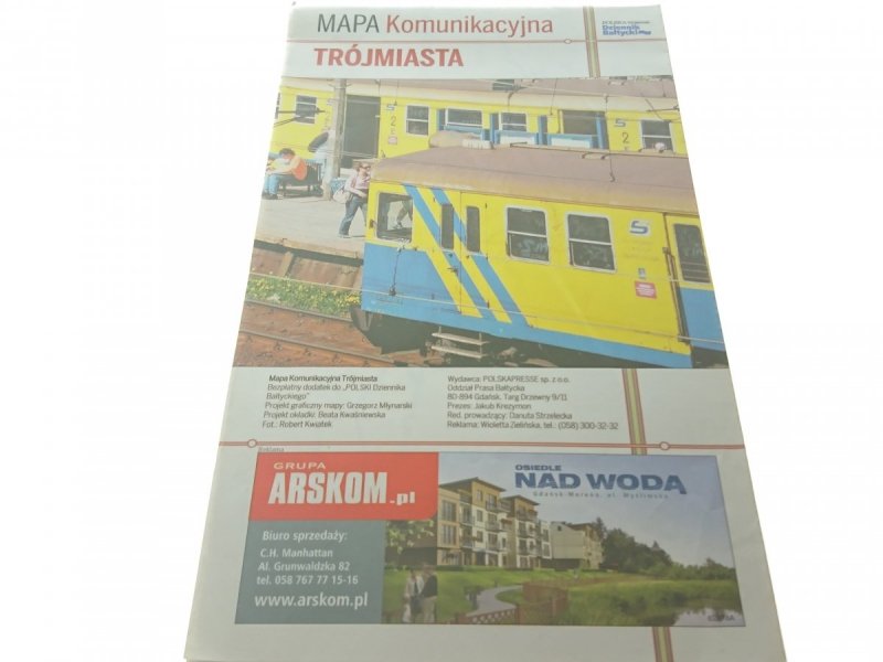 MAPA KOMUNIKACYJNA TRÓJMIASTA