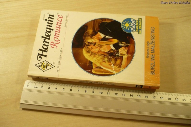 BURZLIWE MAŁŻEŃSTWO - Roberta Leigh (1997)