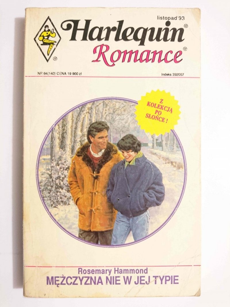 MĘŻCZYZNA NIE W JEJ TYPIE - Rosemary Hammond 1993