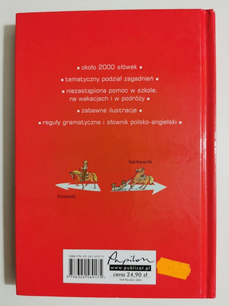 ILUSTROWANY SŁOWNIK ANGIELSKO-POLSKI - Jacek Lang 2008