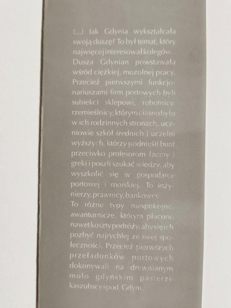 ŻYŁEM GDYNIĄ - Franciszek Sokół 