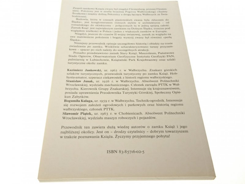 ZAMEK KSIĄŻ - K. Jankowski 1994