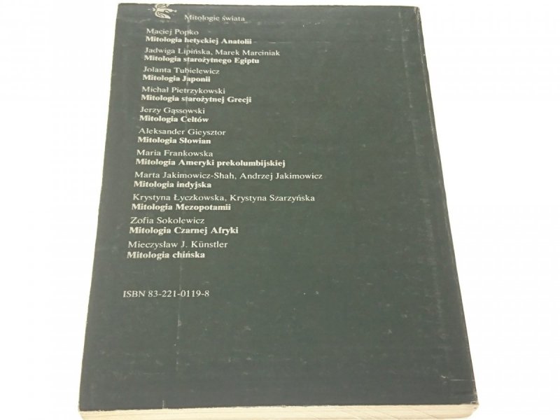 MITOLOGIA STAROŻYTNEJ ITALII - A. Krawczuk 1982