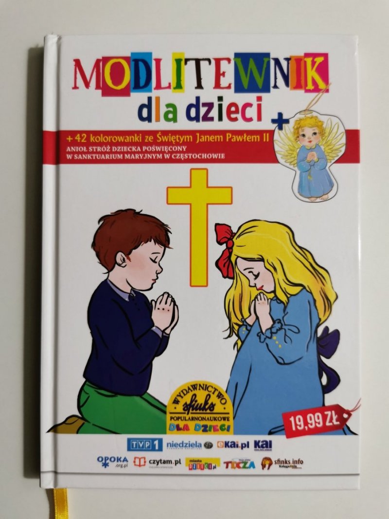MODLITEWNIK DLA DZIECI + 42 KOLOROWANKI ZE ŚWIĘTYM JANEM PAWŁEM II 