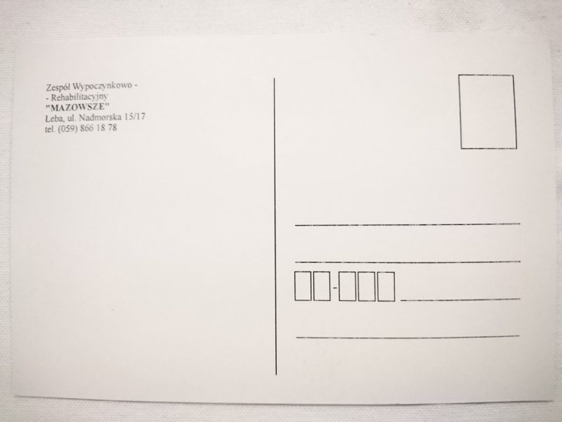 ŁEBA. ULINIA. ZESPÓŁ WYPOCZYNKOWO-REHABILITACYJNY MAZOWSZE 