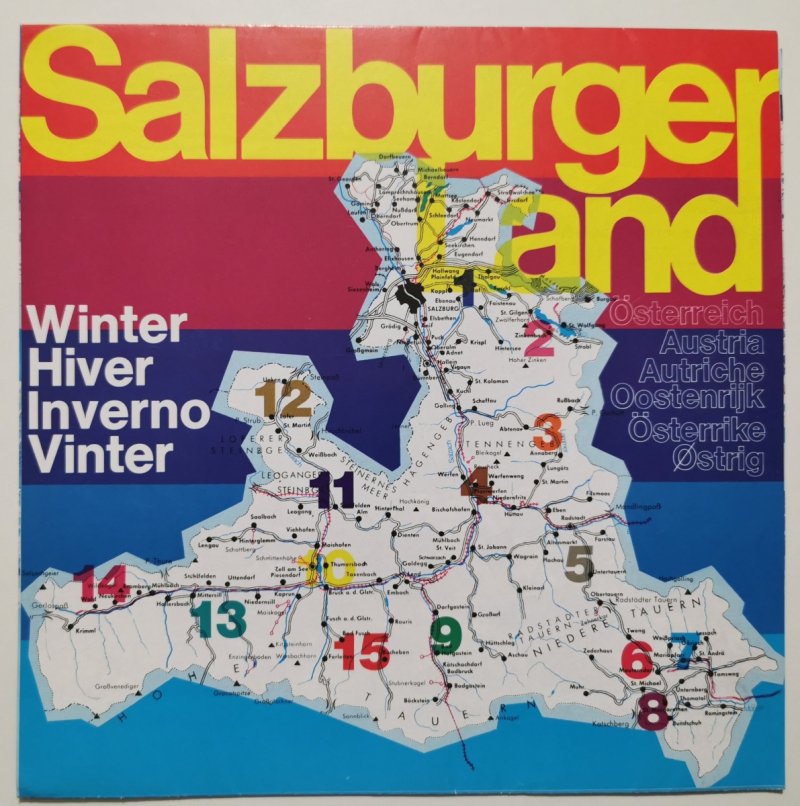 SALZBURGERLAND WINTER HIVER INVERNO VINTER