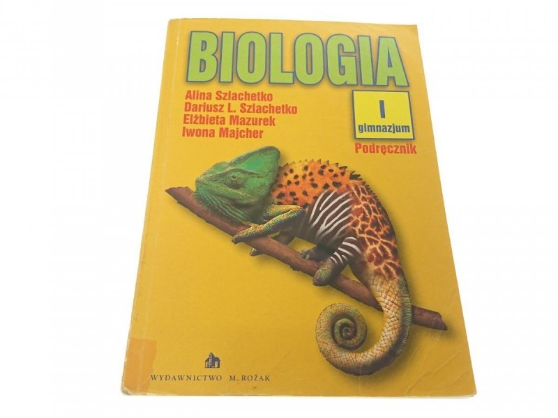BIOLOGIA I PODRĘCZNIK - Alina Szlachetko (2000)