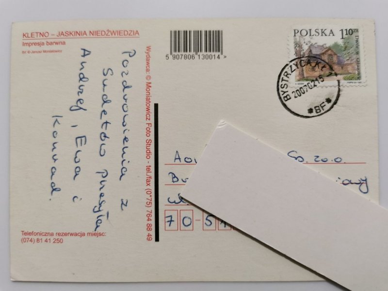 KLETNO – JASKINIA NIEDŹWIEDZIA. IMPRESJA BARWNA FOT. MONIATOWICZ