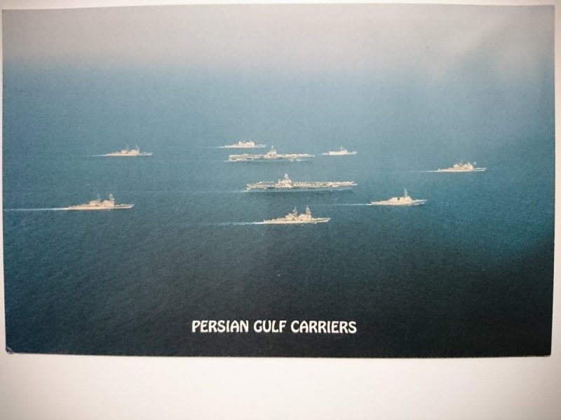 GULF TURNOVER. USS INDEPENDENCE CV-62, ABRAHAM LINCOLN CVN-72