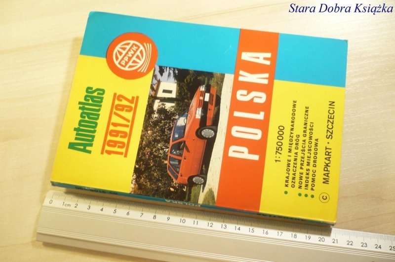 POLSKA. AUTOATLAS 1991/92