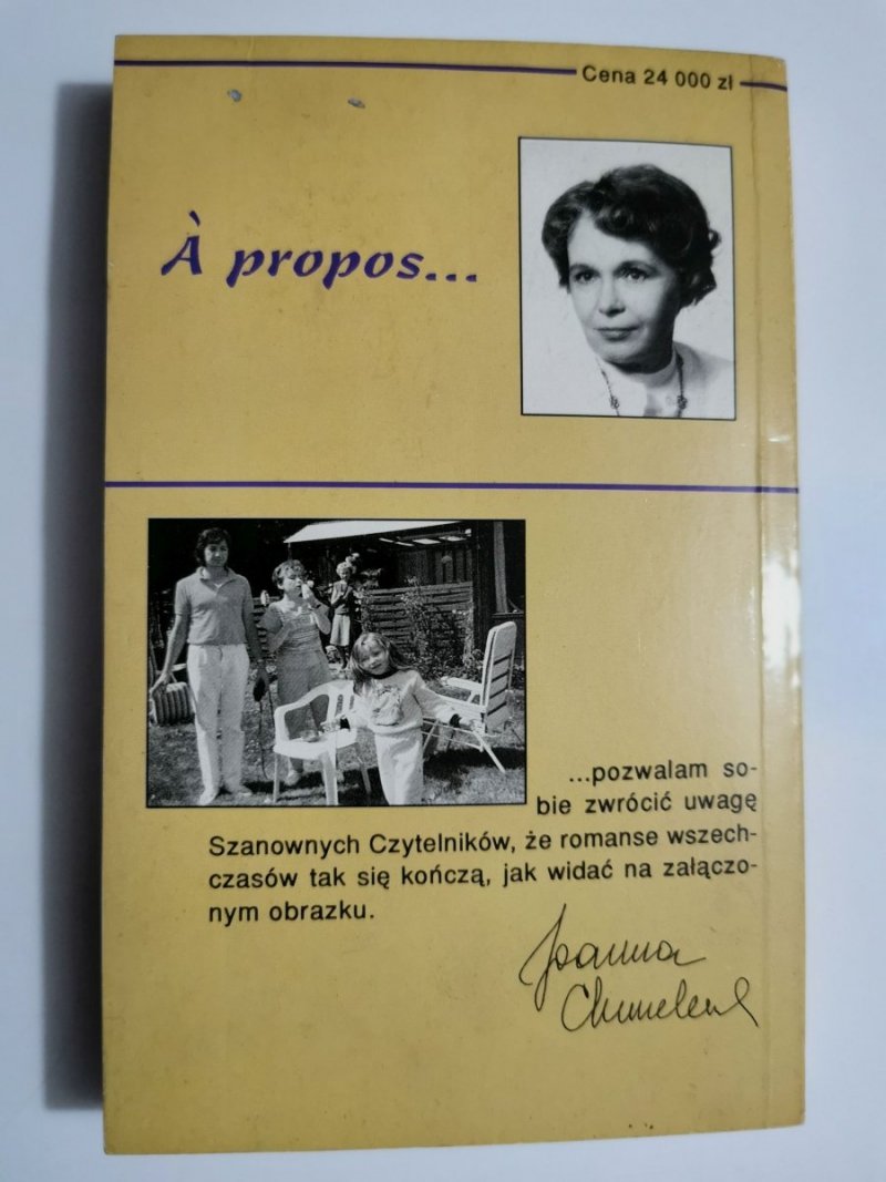 ROMANS WSZECHCZASÓW - Joanna Chmielewska 1992
