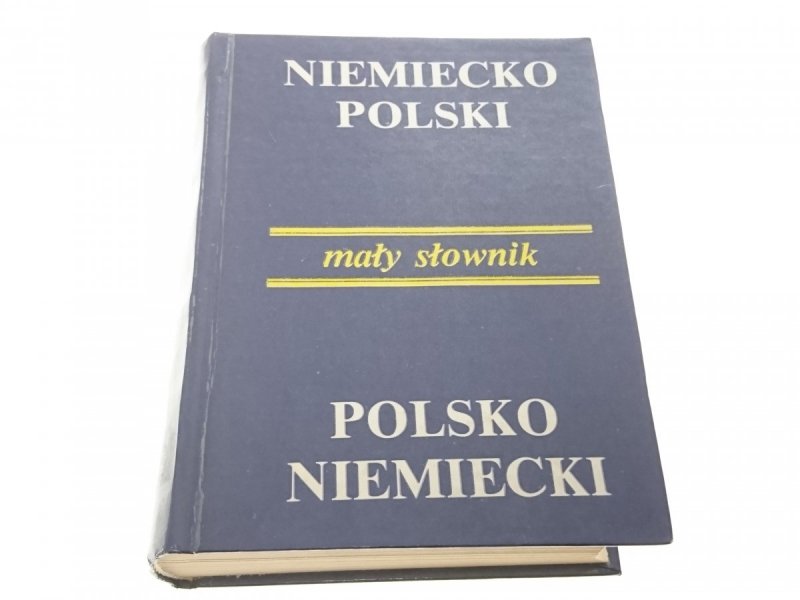 MAŁY SŁOWNIK NIEMIECKO-POLSKI POL-NIEM 1990