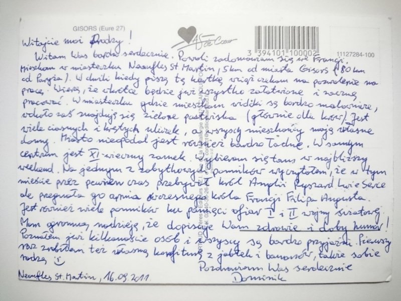 GISORS. CZTERY UJĘCIA