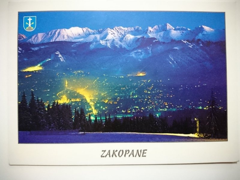 ZAKOPANE NOCĄ. WIDOK Z GUBAŁÓWKI FOT. GĄSIENICA