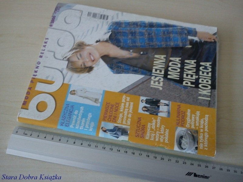 BURDA 9/2000 JESIENNA MODA PIĘKNA I KOBIECA
