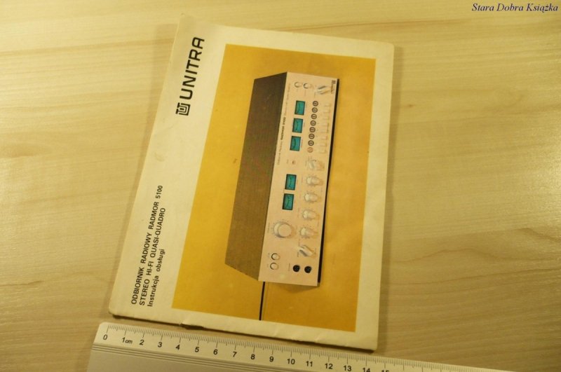ODBIORNIK RADIOWY RADMOR 5100 INSTRUKCJA OBSŁUGI