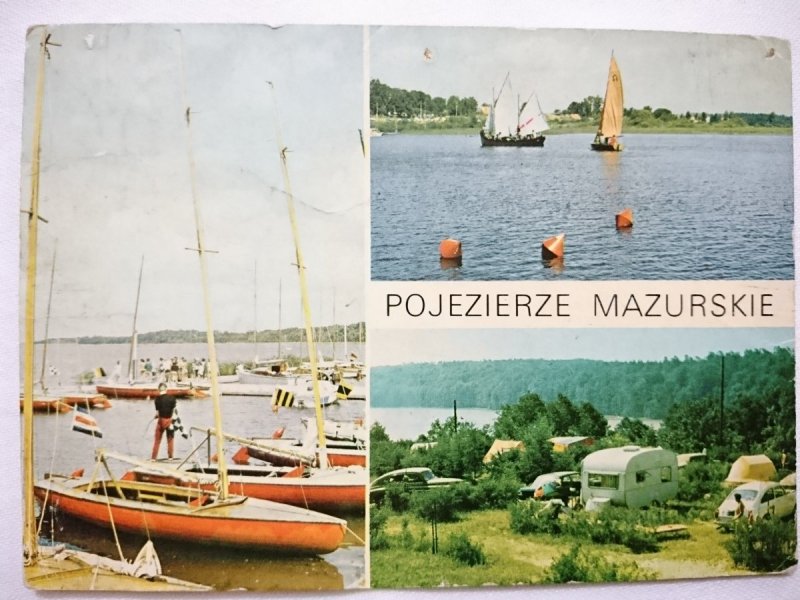 POJEZIERE MAZURSKIE. OŚRODEK SPORTÓW WODNYCH NAD JEZIOREM KISAJNO FOT. SUMIŃSKI