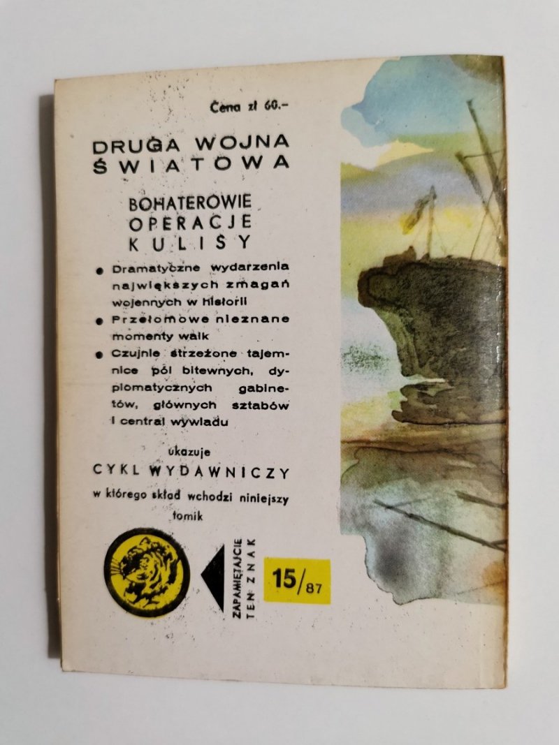 ŻÓŁTY TYGRYS: GDYNIA NIE ODPOWIADA - Mariusz Golik 1987