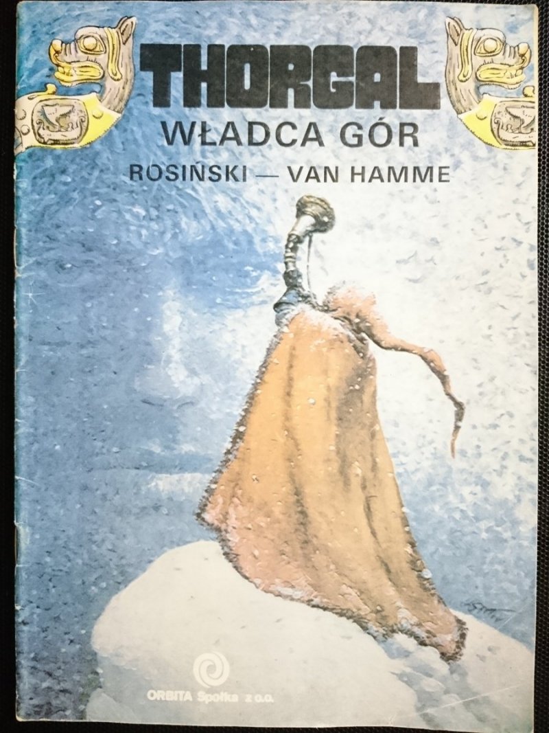 THORGAL WŁADCA GÓR - ROSIŃSKI - VAN HAMME 1990