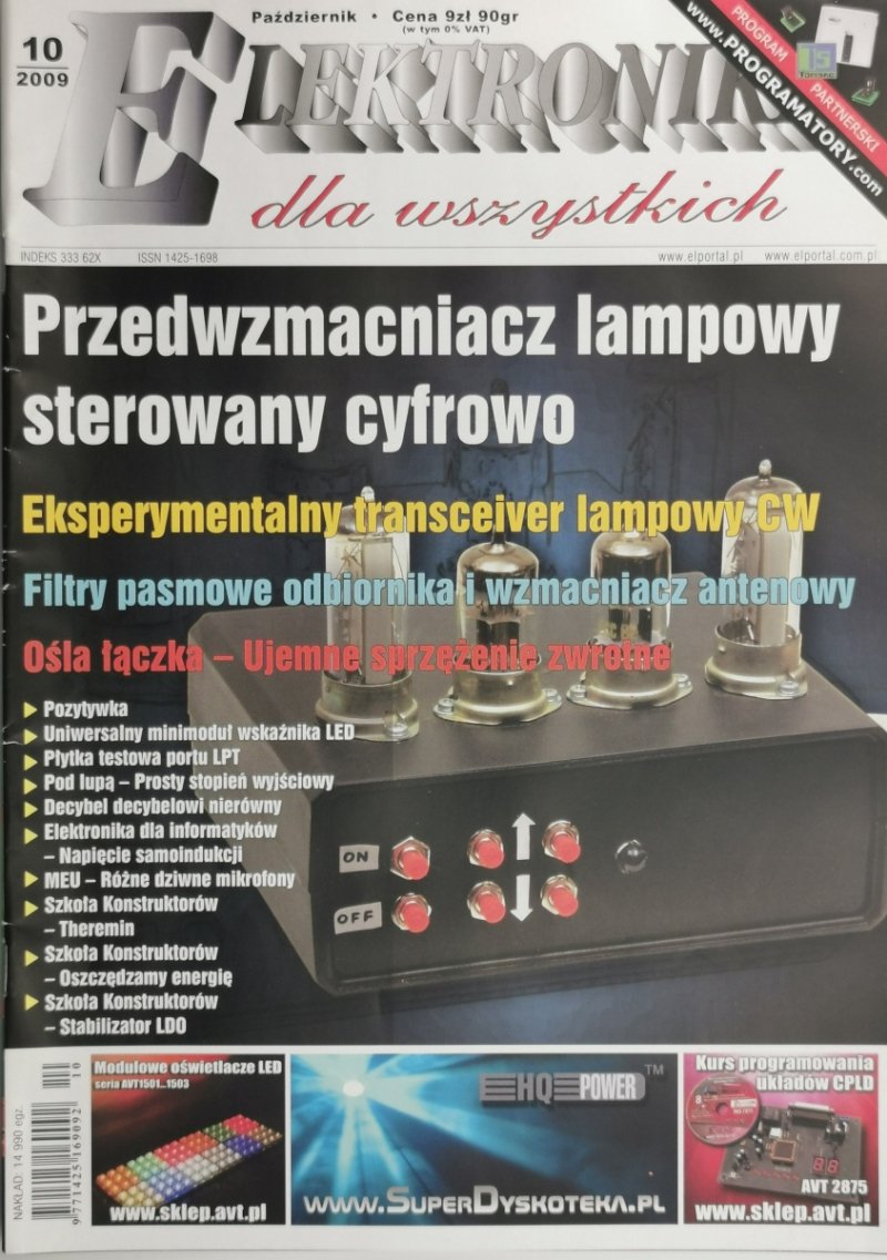 ELEKTRONIKA DA WSZYSTKICH 10/2009