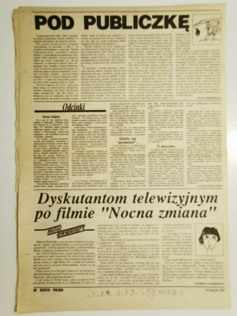 GAZETA POLSKA TYGODNIK NR 32 (108) 10 SIERPNIA 1995 r.