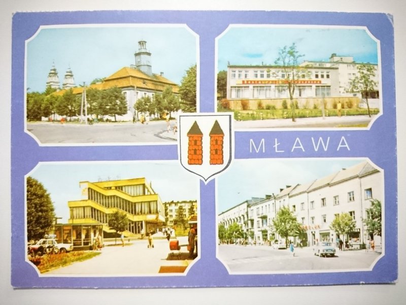 MŁAWA. CZTERY UJĘCIA FOT. CHOJNACKI, ZBORSKI