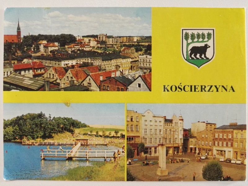 KOŚCIERZYNA. WIDOK OGÓLNY I INNE FOT. GRABOWIECKI, TYMIŃSKI