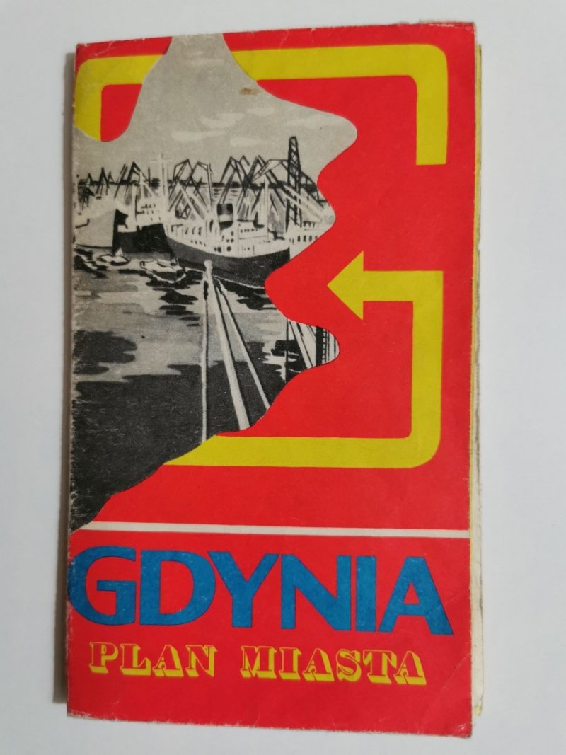 GDYNIA. PLAN MIASTA 1986