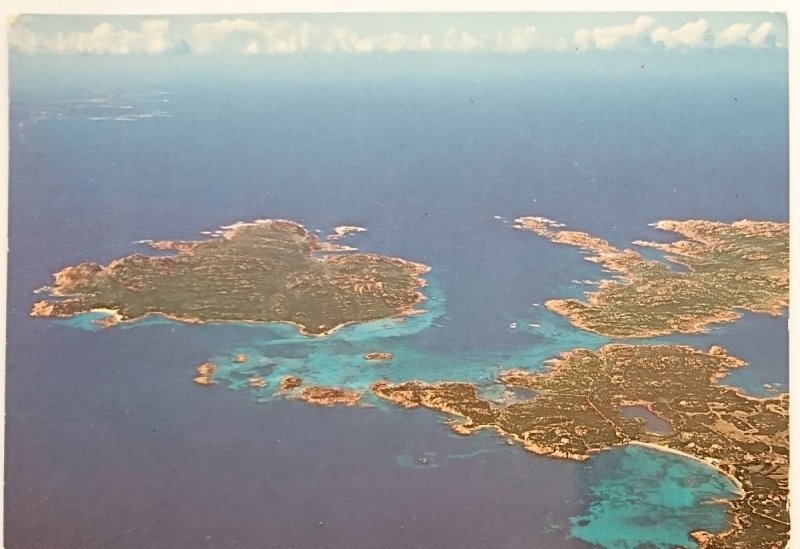 ARCIPELAGO DI LA MADDALENA. ISOLA DI BUDELLI – VEDUTA AREA
