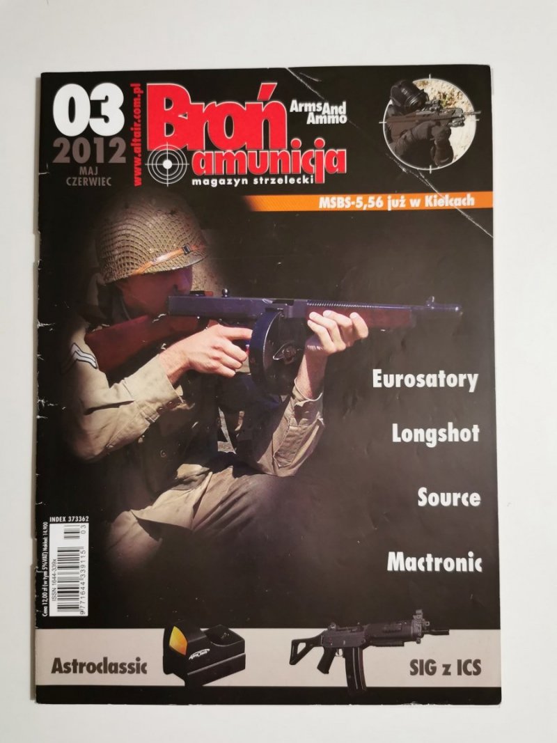 BROŃ AMUNICJA NR 03 2012 EUROSATORY LONGSHOT SOURCE MACTRONIC