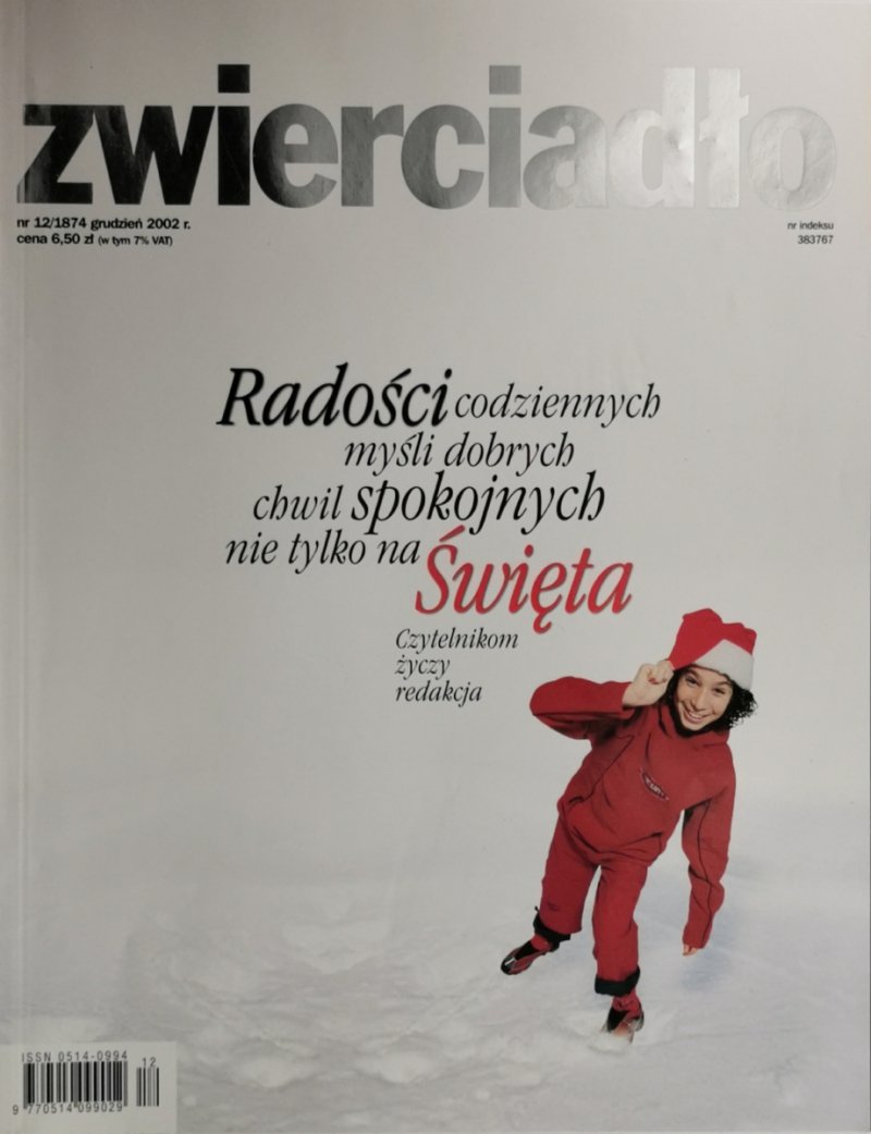 ZWIERCIADŁO NR. 12/1874 GRUDZIEŃ 2002