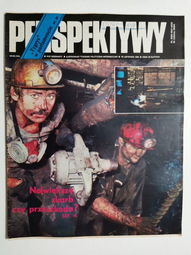 PERSPEKTYWY NUMER 48 (787) 30 LISTOPADA 1984