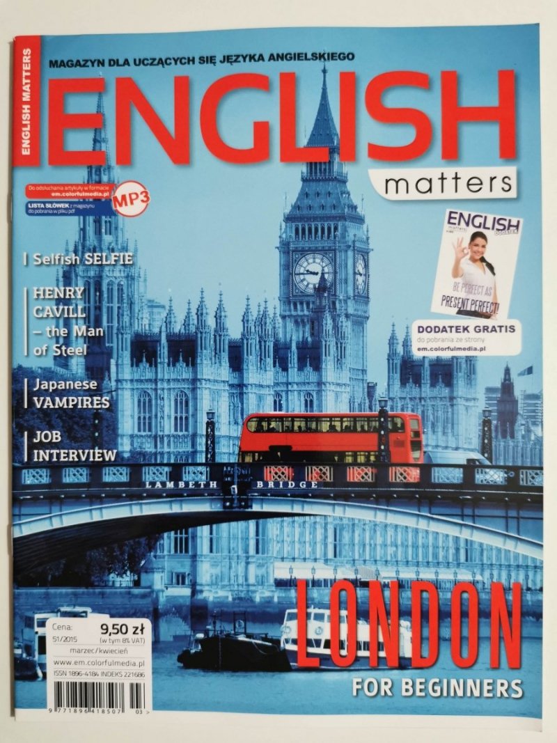 ENGLISH MATTERS NR 51/2015