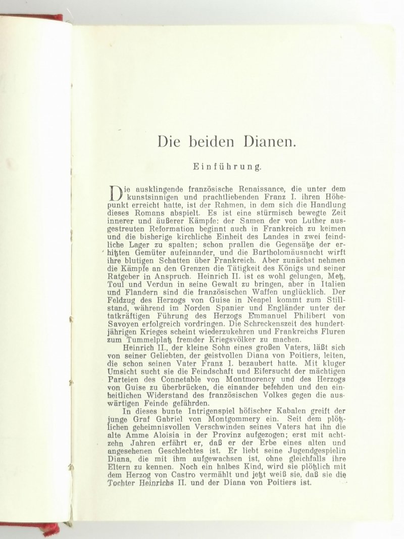 DIE BEIDEN DIANEN - Alexander Dumas