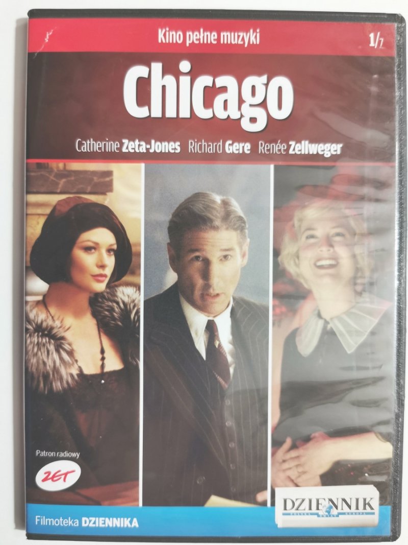 DVD. CHICAGO. KINO PEŁNE MUZYKI