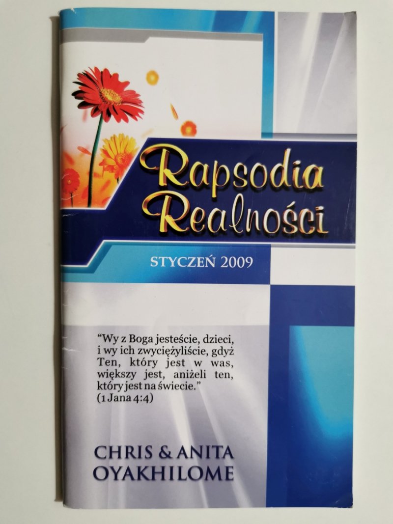RAPSODIA REALNOŚCI STYCZEŃ 2009 - Chris Oyakhilome