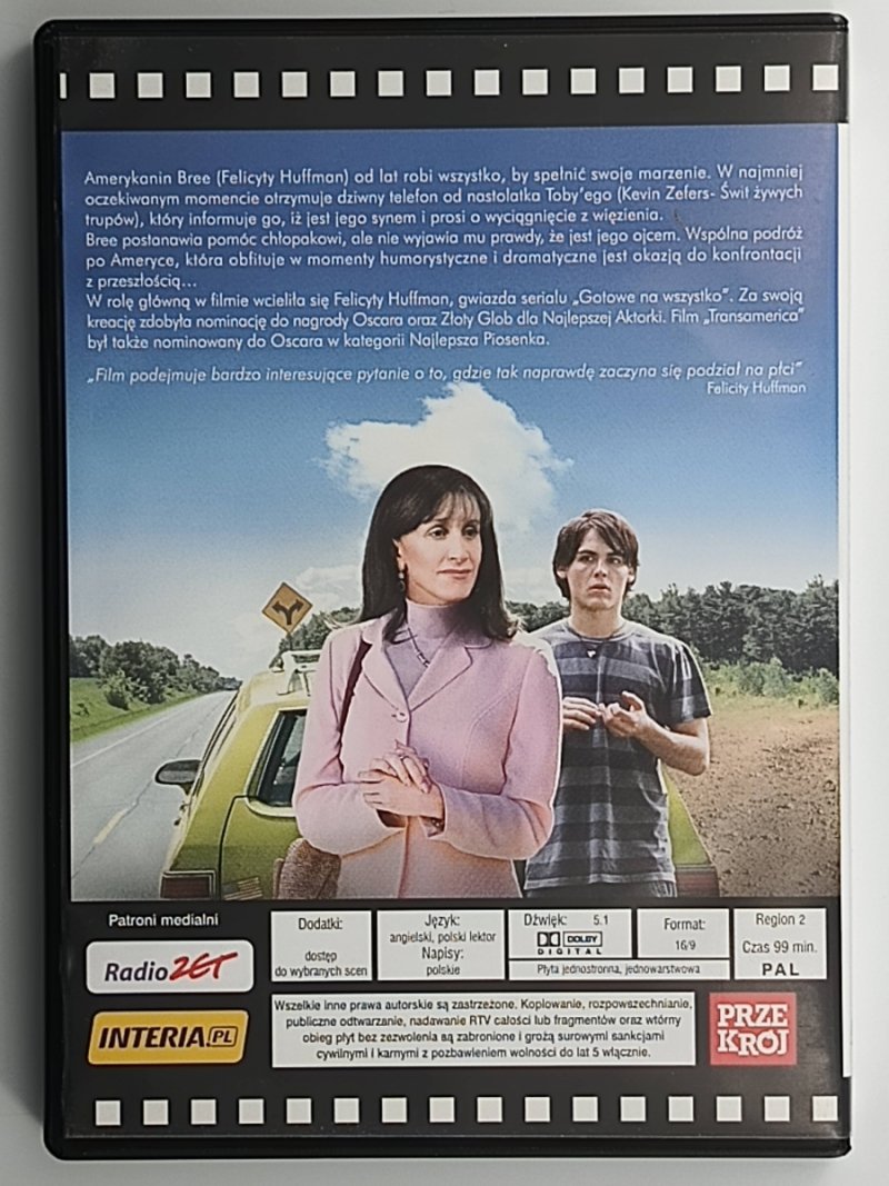 DVD. TRANSAMERICA